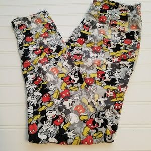 LuLaRoe Disney OS Mickey leggings